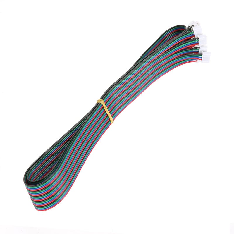 5 قطع كابل موصل أنثى PH2.0 XH2.54 بطول 1 متر من PVC لمحرك السائر Nema 17 - Image 4