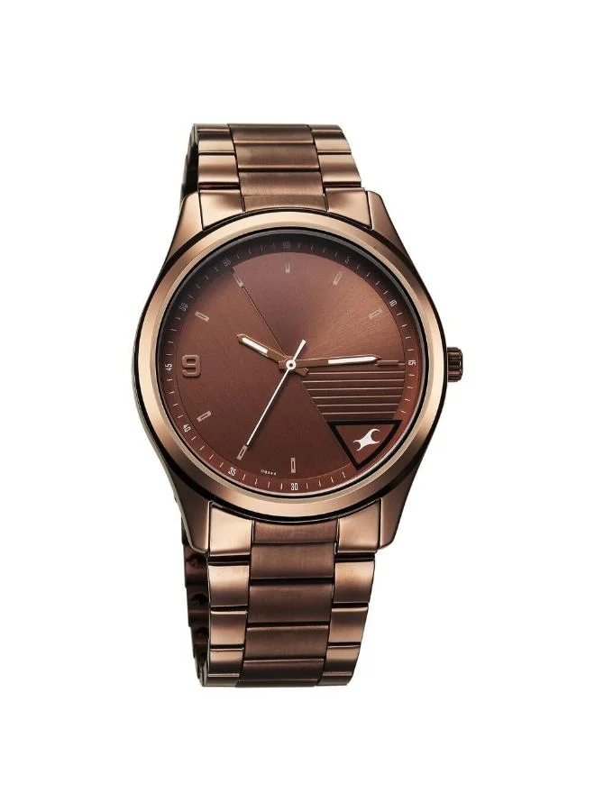 fastrack Men's Metal Analog Watch 3317QM02 - 44 mm