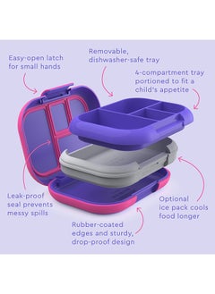 Bentgo Kids Chill Lunch Box - Electric Violet  - Image 2