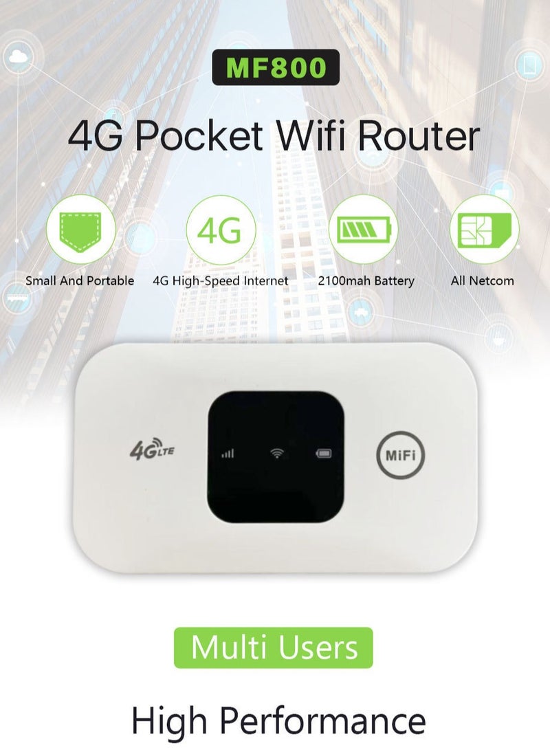 Tanwer 4G portable WIFI card insertion mobile car MIFI wireless mobile router convenient WiFi router LTE - Image 2