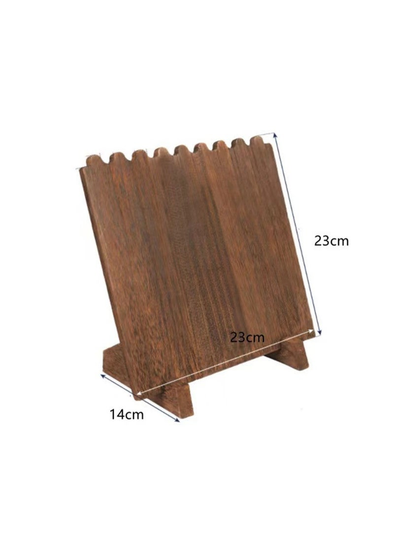 Solid Wood Necklace Hanger Display Board Wooden Jewelry Display Stand Jewelry Display Cabinet Rack, Jewelry Storage And Organization - Image 2