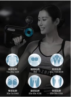 ELTRAZONE Deep Tissue Massage Gun for Back and Neck Pain Relief – Portable Handheld Electric Massager for Muscle Relaxation, Soreness Relief, and Stress Reduction – Adjustable Speed & Intensity with Quiet Operation – Ideal for Athletes and Daily Use  - Image 3