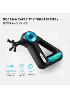 ELTRAZONE Deep Tissue Massage Gun for Back and Neck Pain Relief – Portable Handheld Electric Massager for Muscle Relaxation, Soreness Relief, and Stress Reduction – Adjustable Speed & Intensity with Quiet Operation – Ideal for Athletes and Daily Use  - Image 4