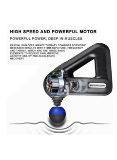ELTRAZONE Deep Tissue Massage Gun for Back and Neck Pain Relief – Portable Handheld Electric Massager for Muscle Relaxation, Soreness Relief, and Stress Reduction – Adjustable Speed & Intensity with Quiet Operation – Ideal for Athletes and Daily Use  - Image 5