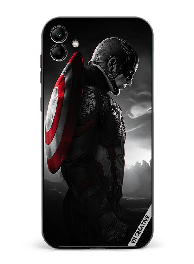 VR CREATIVE Protective Case Cover For Samsung Galaxy A04 Captain America Design Multicolour - Image 1