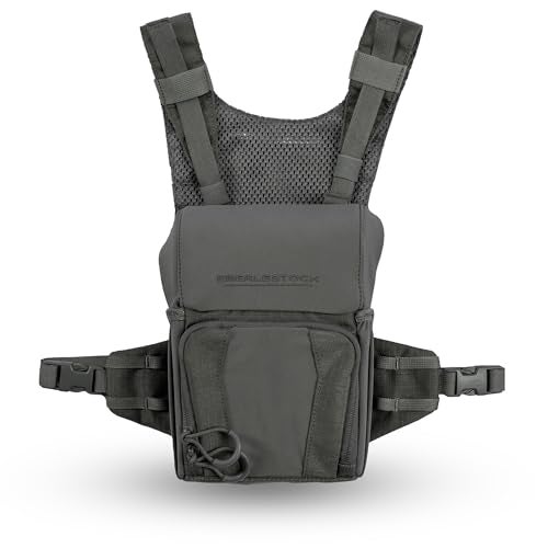 Eberlestock Recon Modular Bino Pack - Advanced Binocular Harness System with Customizable Attachments - Gray - Small - Image 1