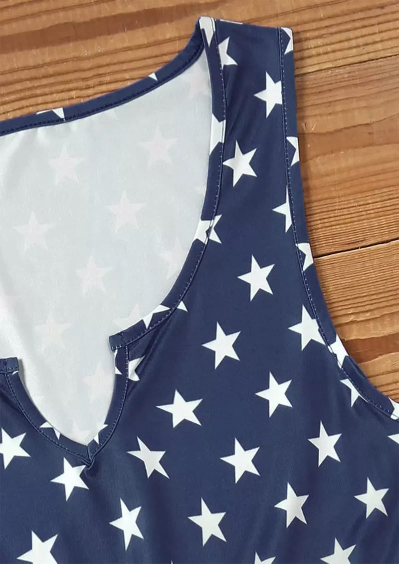 CHUNTIANRAN American Flag Outfits for Women 4th of July USA Dresses Ladies Trendy Patriotic Mini Dress Red white and Blue Dresses(USA Flag,X-Large) - Image 3