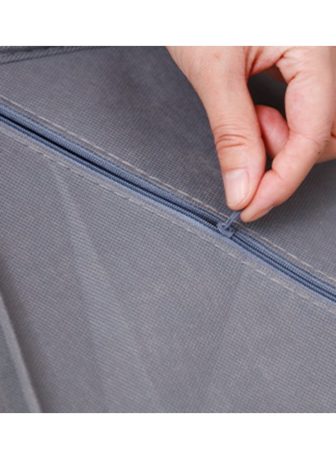 MIXDE 12PCS Foldable Clothing Storage Organizers, Underwear Drawer Fabric Closet Dividers Basket Containers, Cabinet Dresser Storage Box for Clothes Bras Socks Baby Clothing Scarves Ties - Image 4