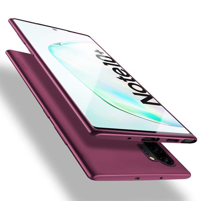 X－Level حافظة Xlevel لجالاكسي نوت 10 ونوت 10 بلس 5G، تصميم نحيف، TPU ناعم، ultra thin، غلاف هاتف نوت 10 بلس، تشطيب غير لامع، حافظة هاتف بقبضة مريحة للنساء، متوافقة مع سامسونج نوت 10 بلس 5G - Image 1