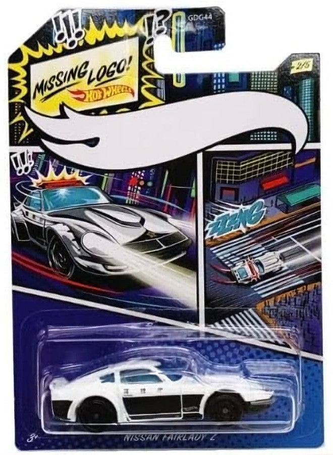 Hot Wheels مجموعة هوت ويلز مطاردة الشرطة - فن متغير بدون شعار مفقود - حزمة كاملة من 5 قطع (إصدار 2020) | سيارات شرطة مصنوعة من الصب 1:64 قابلة للجمع - Image 4