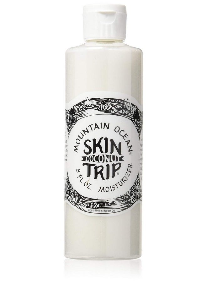 Mountain Ocean Mountain Ocean Skin Trip Lotion - Coconut Oil Face & Body Moisturizer for Deep Hydration, Lightweight Formula with Aloe Vera & Lanolin, Quick Absorption, Iconic Coconut Scent, All Skin Types - 8 oz 