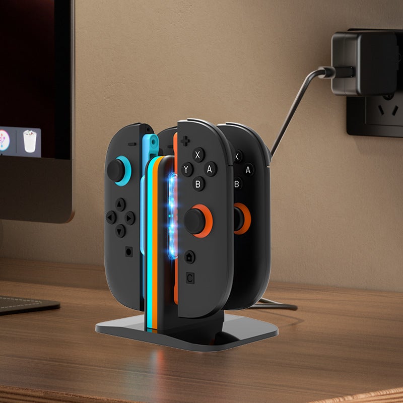 آي بلاي قاعدة شحن IPLAY ليدز تحكم سويتش 2 بمنفذين مربع أربعة منافذ - Image 3