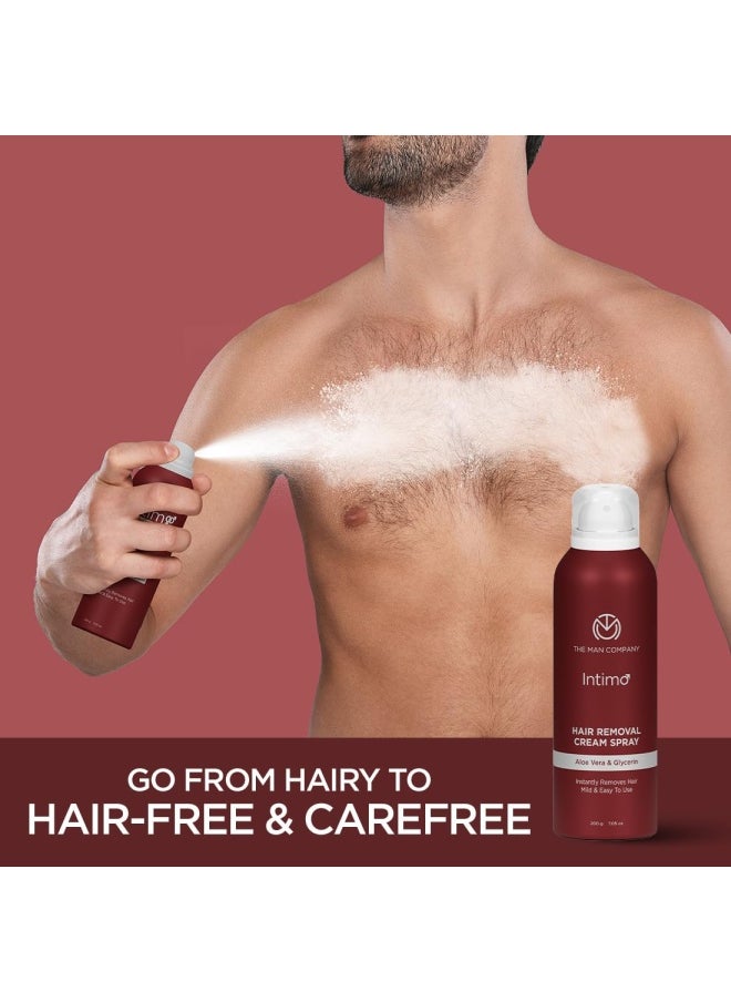 The Man Company The Man Company Intimo Instant Hair Removal Spray for Men & Women- 200 gm | Painless & Irritation Free Spray for Chest, Underarms, & Legs | Easy to Use | Sulphate & Paraben Free | All Skin Types  - Image 3