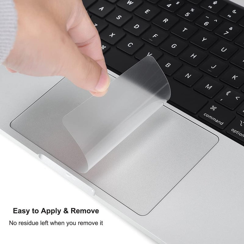 imComor [2PCS] MacBook Air 15 inch M4 M3 Trackpad Protector Cover Skin for 2025 2024 2023 MacBook Air 15.3" M4 A3241 M3 A3114 M2 A2941 Anti-Scratch Waterproof Touch Pad Cover Protector Skin Accessories, Clear - Image 4