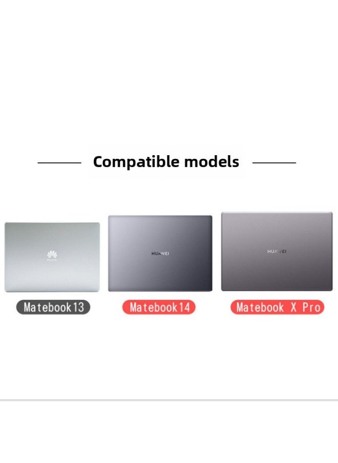 Generic - Applicable To For Huawei Laptop Protective Shell Matebook 13 14 X-pro Marble Series-Color:KZ-641 Colored Stone-Applicable Model:matebook 14 Intel Edition - Image 1