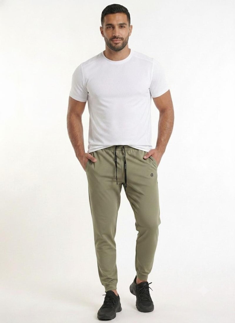 بريما إيس رجالي Joggers لايف ستايل Olive Green - Image 4