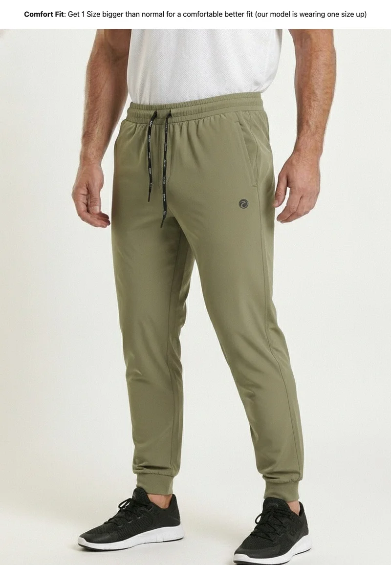 Prima Ace Olive Green Men's Joggers Lifestyle Olive Green for Men | Best Price UAE