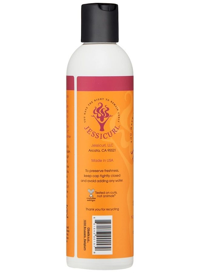 Jessicurl , Rockin' Ringlets Styling Potion, No Fragrance Added, 8 Fl oz. Curl Enhancer with Flaxseed Extract, Curl Defining Styler for Curly Hair and Frizz Control - Image 3