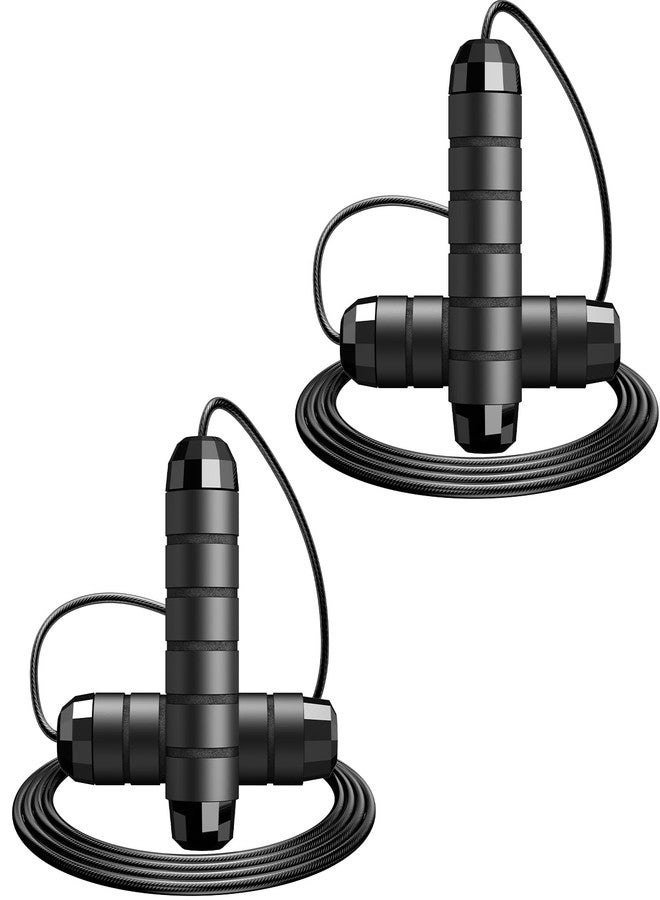 SKIFUL Jump Rope,Tangle-Free Rapid Speed Jump Rope with Ball Bearings for Men,Women and Kids,Adjustable Steel Skipping Rope with Ergonomic Foam Handles,A Ideal Equipment and Accessories for Workout,Fitness - Image 1