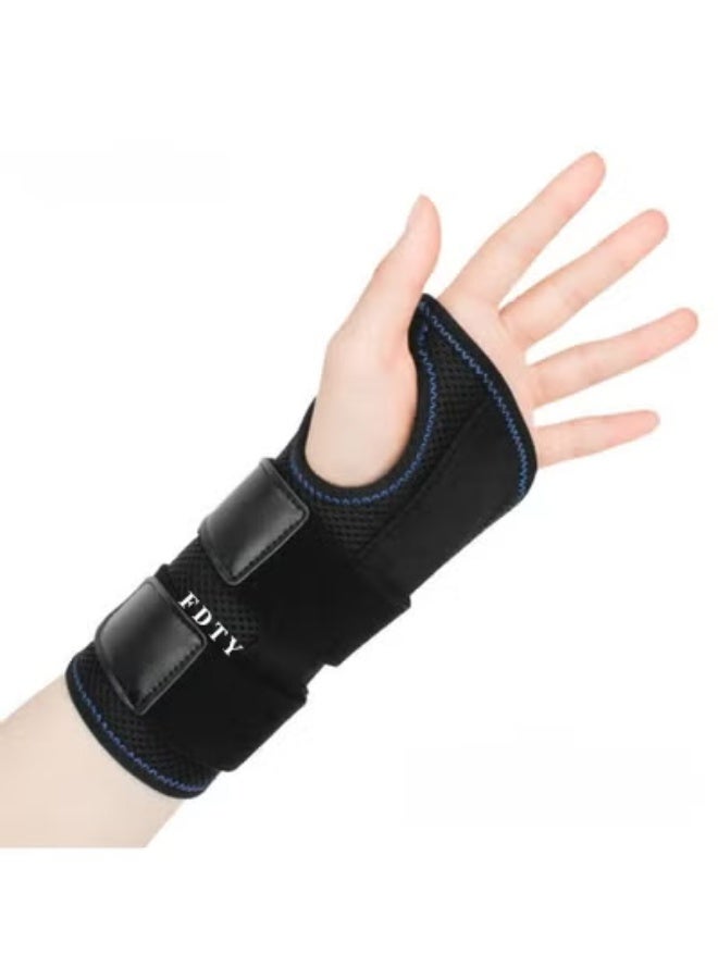 FDTY 1PCS Wrist Brace for Carpal Tunnel Relief Night Support,Support Hand Brace with 3 Stays,Adjustable Wrist Support Splint - Image 2