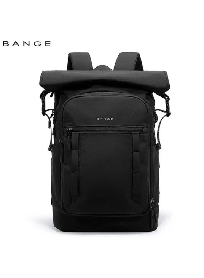 بانجي حقيبة ظهر للسفر Bange 8109 مقاومة للماء وقابلة للتوسيع بتصميم علوي قابل للطي، خفيفة الوزن ومريحة للاستخدام. - Image 3