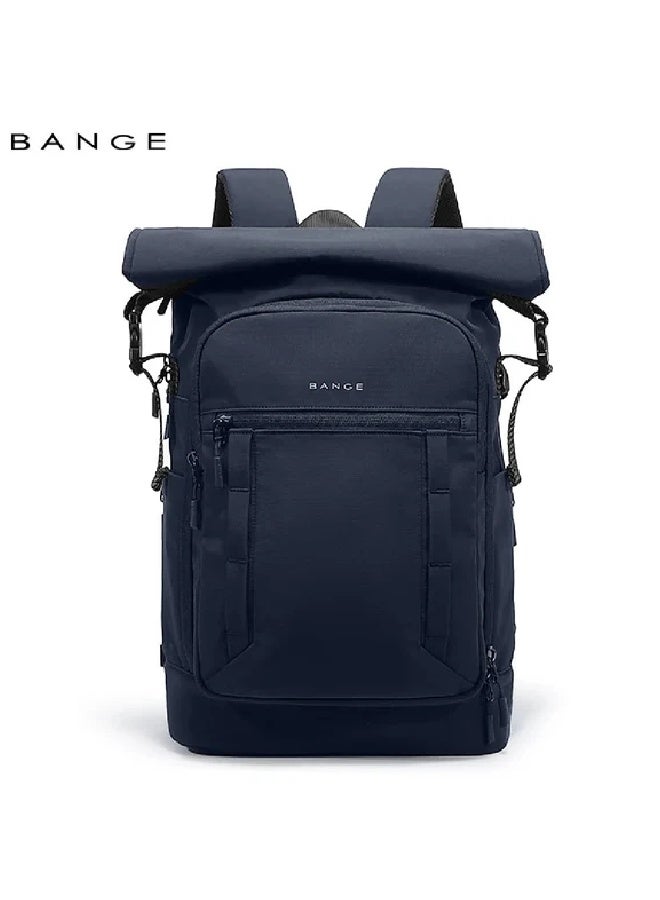 بانجي حقيبة ظهر للسفر Bange 8109 مقاومة للماء وقابلة للتوسيع بتصميم علوي قابل للطي، خفيفة الوزن ومريحة للاستخدام. - Image 2