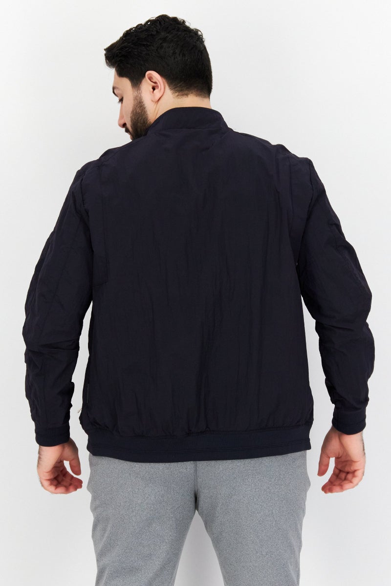 Sorbino Men Plain Windbreaker Jacket , Navy Blue - Image 2