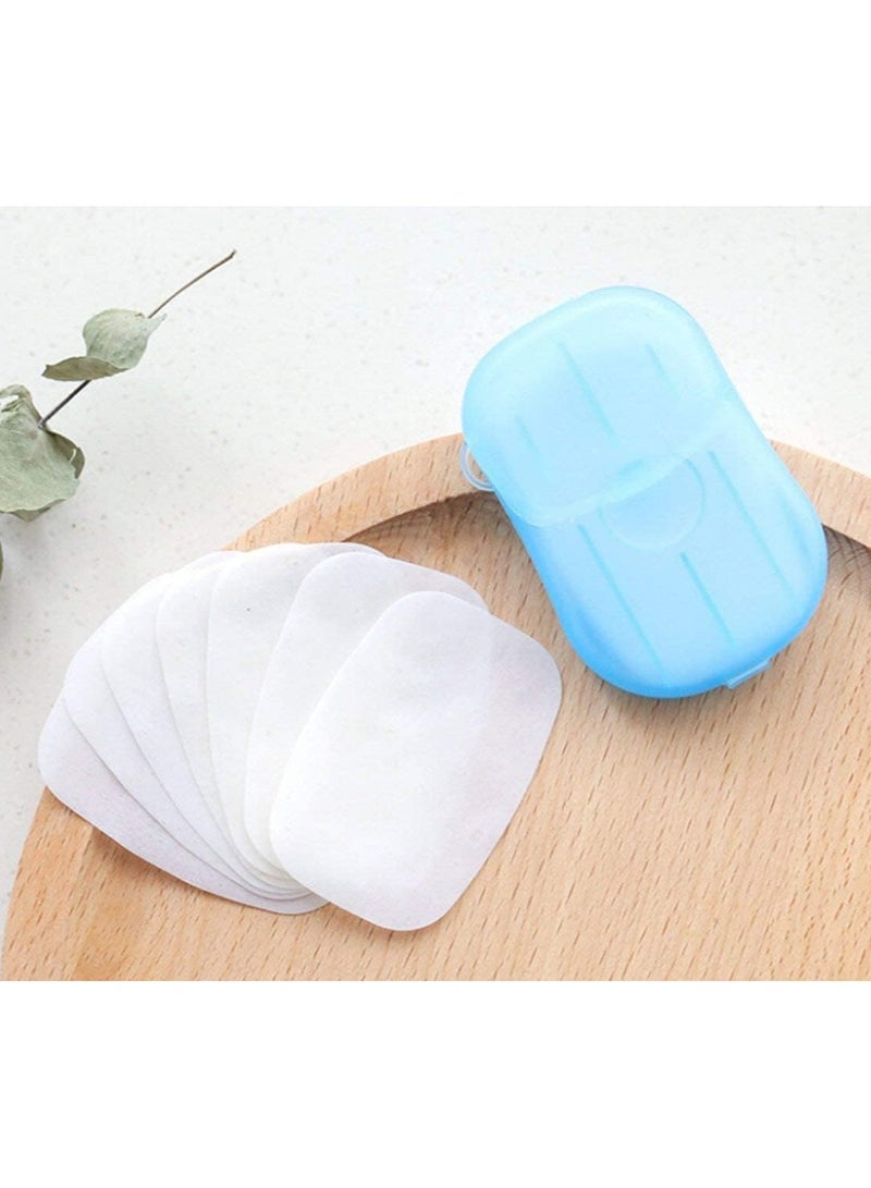 ورق تنظيف يدوي للغسيل اليدوي من أمتريكس، رقائق صابون صغيرة، صندوق غسيل يدوي للسفر (صورتان) - Image 2