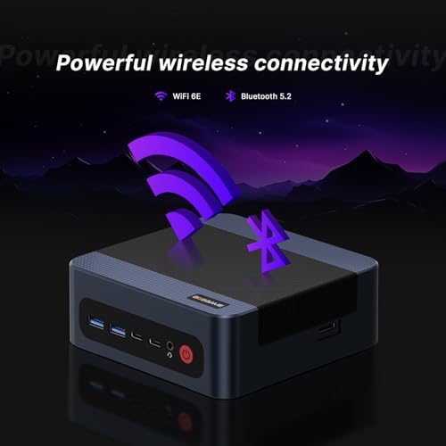 BOSGAME M4 Oculink Mini PC Ryzen 7 7840HS, 8K 60Hz USB4 Radeon 780M GPU Gaming Computers, 11 Pro-OS Desktop PC, 32GB DDR5 RAM, 1TB PCIe 4.0 NVMe 2280 SSD, Wi-Fi6, BT 5.2 - Image 3
