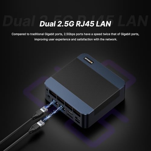 BOSGAME M4 Oculink Mini PC Ryzen 7 7840HS, 8K 60Hz USB4 Radeon 780M GPU Gaming Computers, 11 Pro-OS Desktop PC, 32GB DDR5 RAM, 1TB PCIe 4.0 NVMe 2280 SSD, Wi-Fi6, BT 5.2 - Image 4