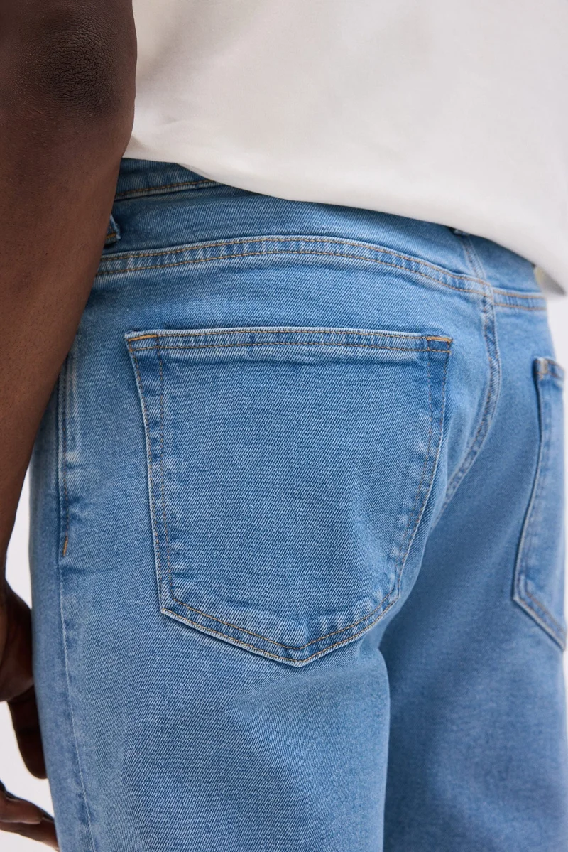 اتش اند ام جينز بخصر عادي