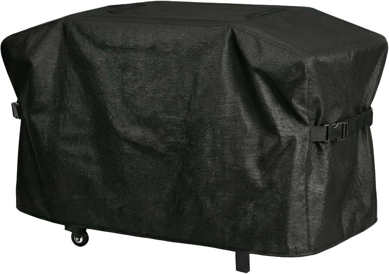 bbq777 غطاء للمقلاة رقم 5482 مناسب لمقلاة Blackstone Proseries بقياس 36 بوصة مع غطاء، غطاء مقاوم للماء من نوع 600D عالي الجودة، غطاء مقلاة ذو سطح مستوي لمقلاة Blackstone ProSeries بقياس 36 بوصة. - Image 1