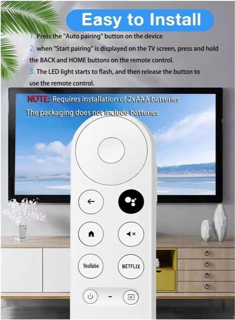 ZEVIC Replacement for Google-Chromecast-Remote, for Chromecast with Google TV Remote - Image 4
