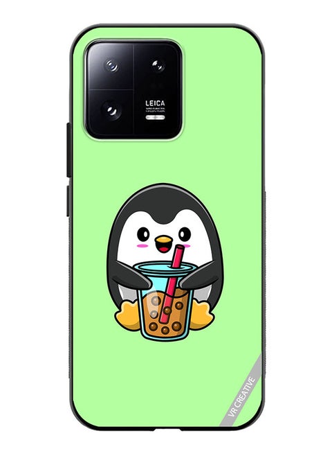 Protective Case Cover For Xiaomi 13 Penguine Cola Design Multicolour