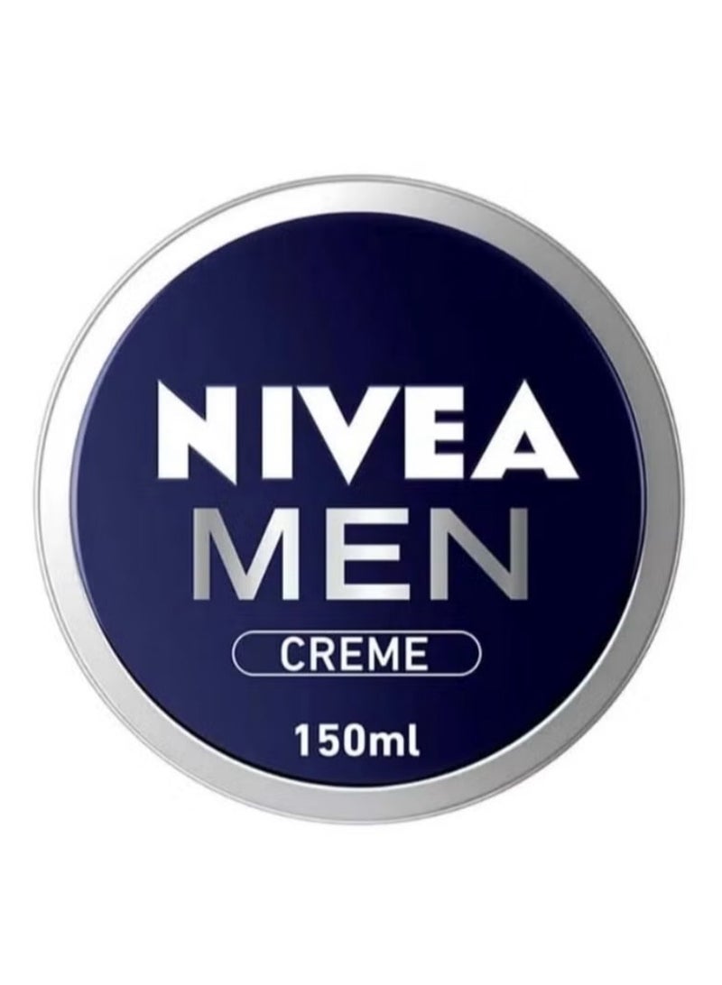 Nivea Men Creme Moisturising Cream, Face, Body And Hands Tin 150ml