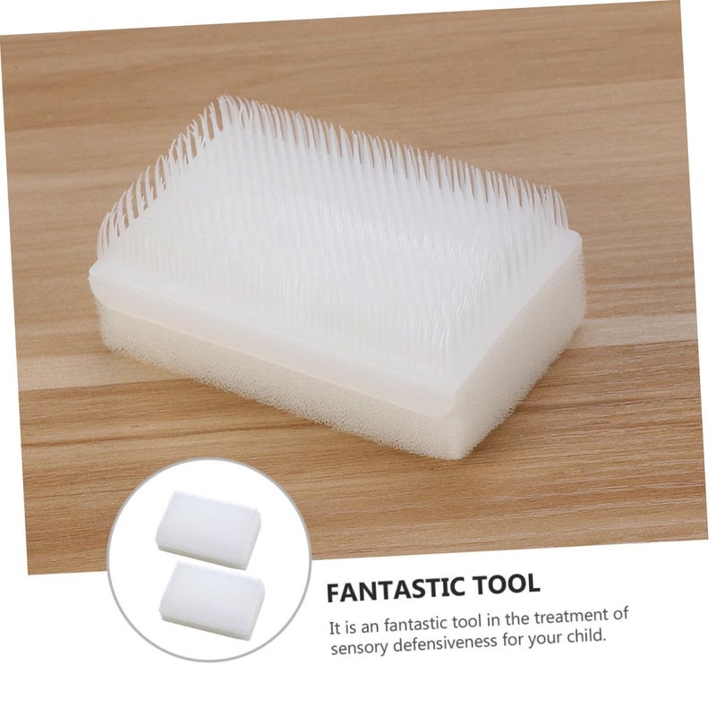 Sensory Therapy Brush Set 3 Packs Soft Skin Brush For Boys And Girls Sensory Defensiveness Tools - Image 4