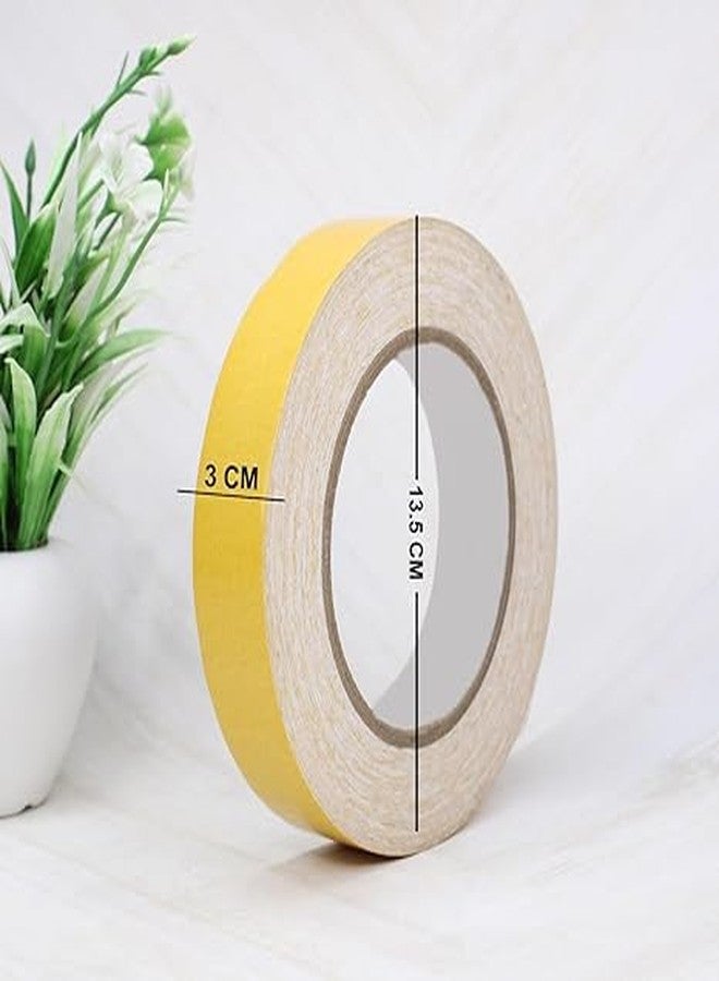 AASA Double Sided Waterproof Tape for Wig and Patch and Hair Extension fixing for Men and Women (Yellow Tape) - Image 2