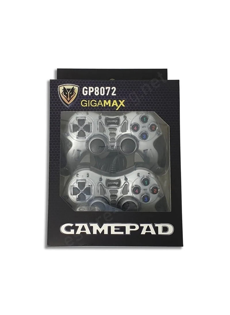 Gigamax - GIGAMAX GP8072 gamepad – metaling grey - Image 1