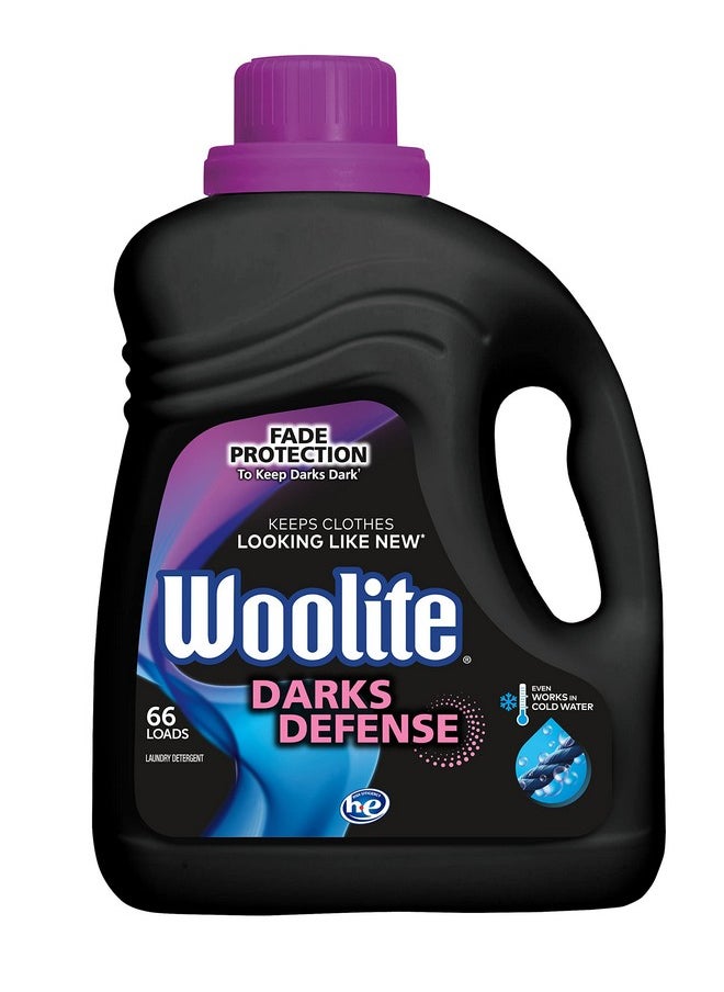 Woolite - Darks Defense Liquid Laundry Detergent 66 Loads 100 Fl Oz He & Regular Washers Packaging May Vary - Image 1