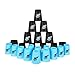 SEISSO 24PCS Quick Stack Cups Sports Training Game for School Family Party Kids Gifts Starter Set of Stacking Cup Blue Black - Image 2