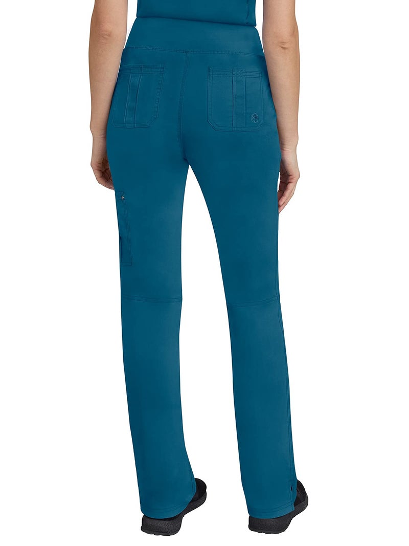 Healing Hands Women's Scrub Pant Tori Cargo Bottoms with 5 Pockets and 2-Way Stretch Fabric 9133, M, Caribbean - Image 2