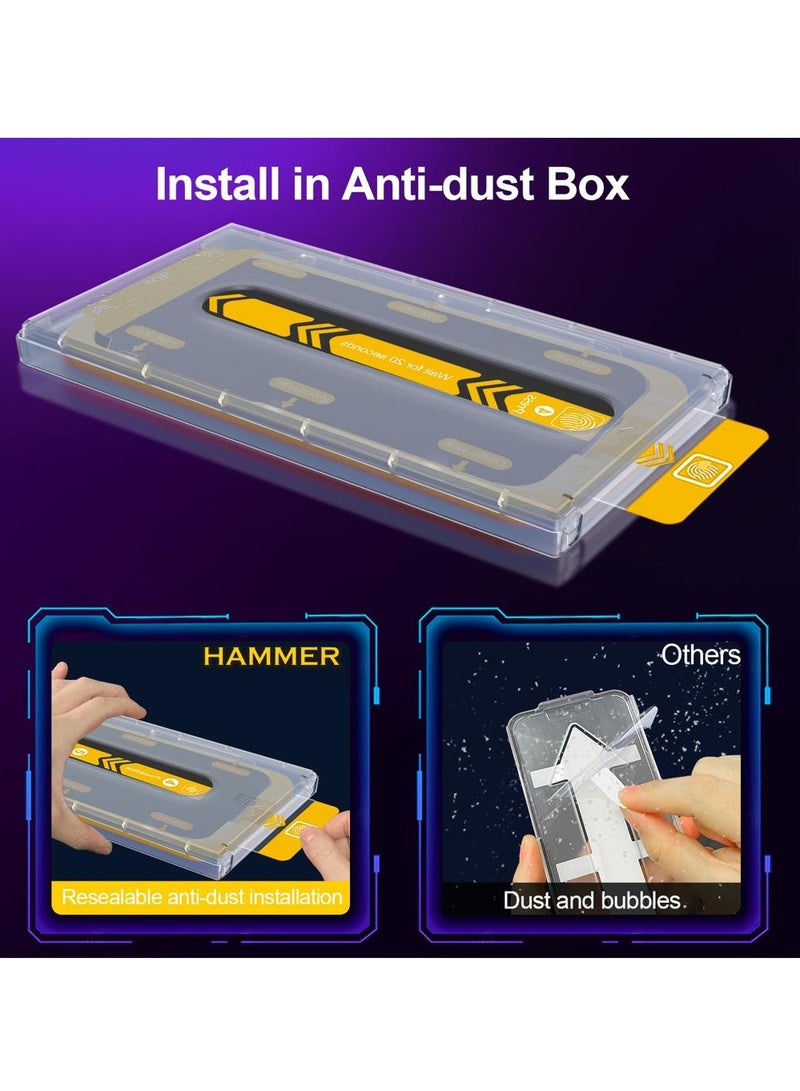 Hammer Tempered Glass Protection Easy Installation Self-Adhesive Hammer iPhone 14 Plus / 13 Pro Max Case - Image 2