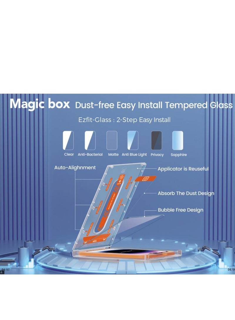 Hammer Tempered Glass Protection Easy Installation Self-Adhesive Hammer iPhone 14 Plus / 13 Pro Max Case - Image 5