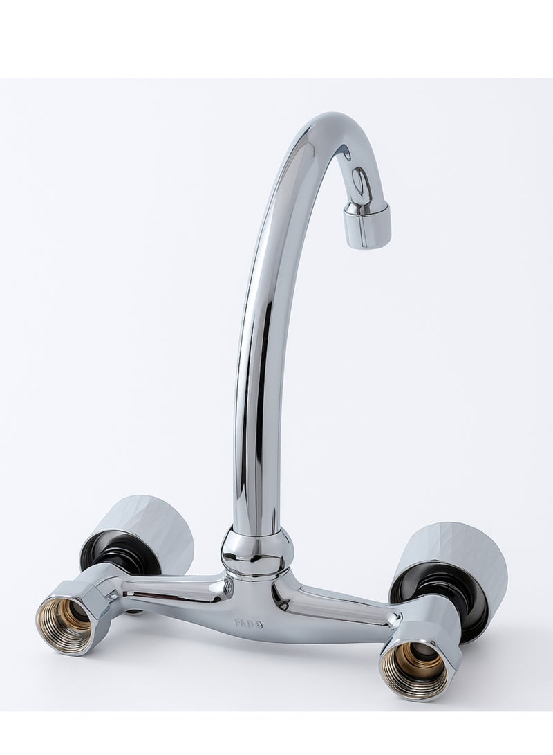 JAMS Double handle double hole faucet, double handle mixer tap, kitchen mixer taps, - Image 2