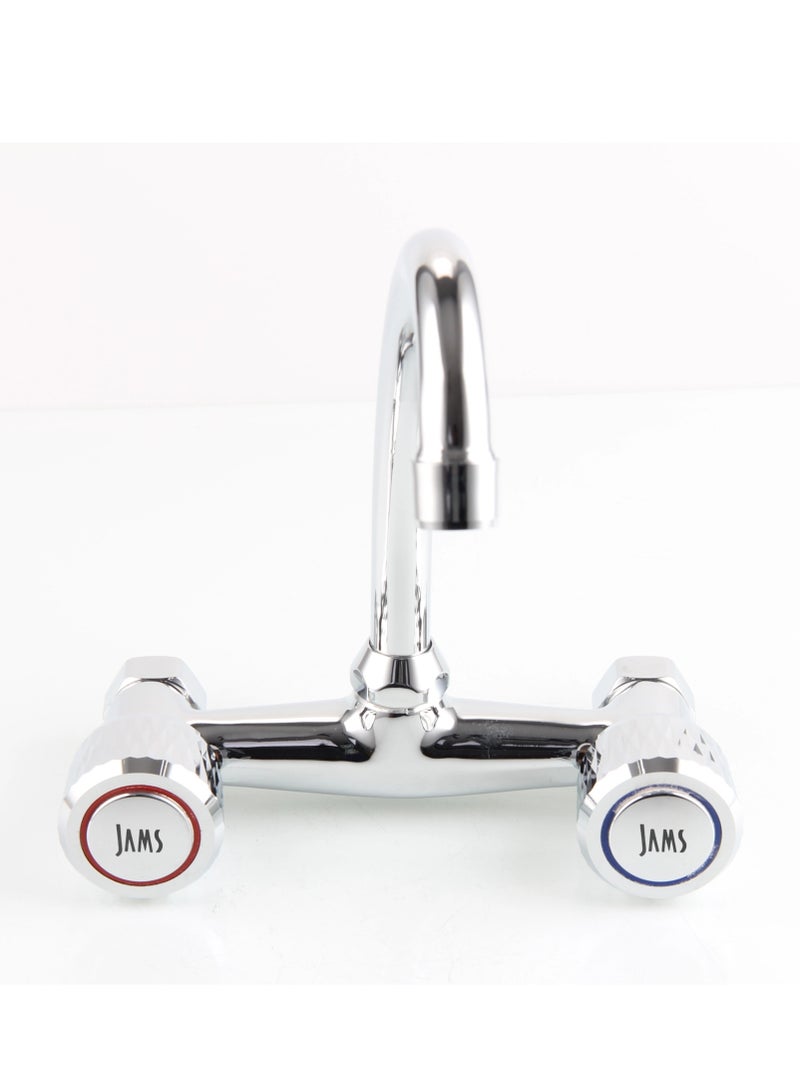 JAMS Double handle double hole faucet, double handle mixer tap, kitchen mixer taps, - Image 3