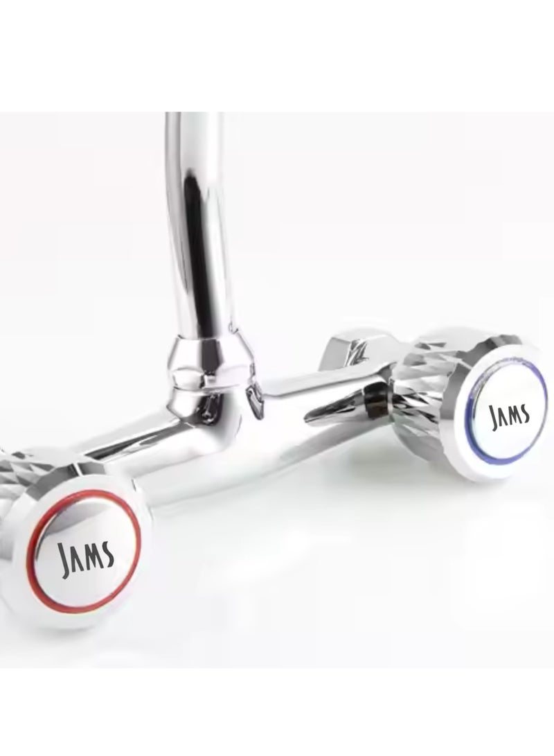 JAMS Double handle double hole faucet, double handle mixer tap, kitchen mixer taps, - Image 5