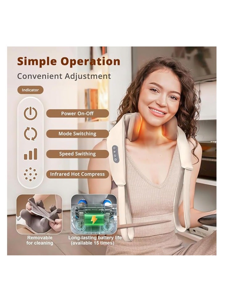 Generic Infrared 3D Electric Neck And Shoulder Massager - Image 4