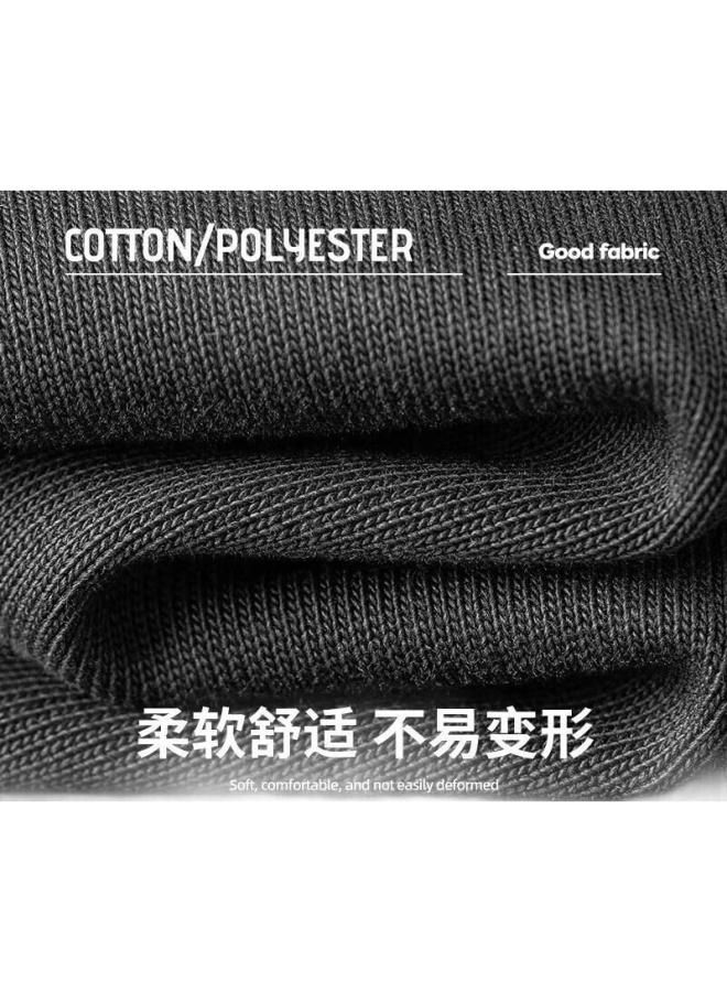 Men'S Autumn And Winter Fashion Round Neck Casual Hoodie Without Hat Youth Men'S Wear White Xl