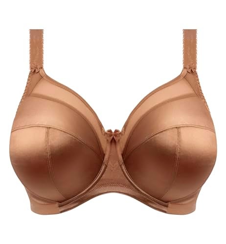 GODDESS Women's Plus-Size Keira Underwire Banded Bra Bra, Cinnamon, 38K - Image 3
