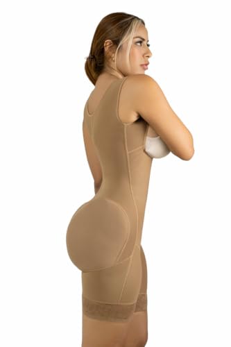 lipo express Stage 2 Colombian BBL Faja- Post Surgical Recovery Shapewear For Tummy Tucks Lipo360 or BBL Compression Garment Half Leg (Black, Small) - Image 5